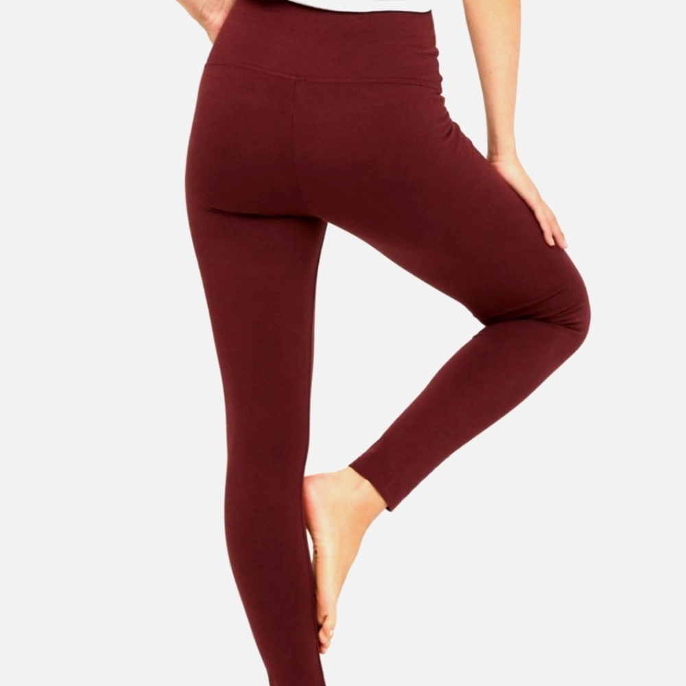 Aerie offline OG burgundy hw leggings
